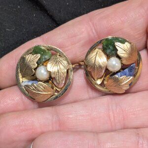 Vintage Estate Clip on fashion earrings Sarah Coventry